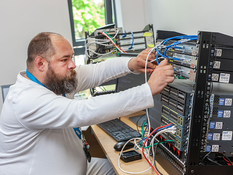 Austin James-Atkins working